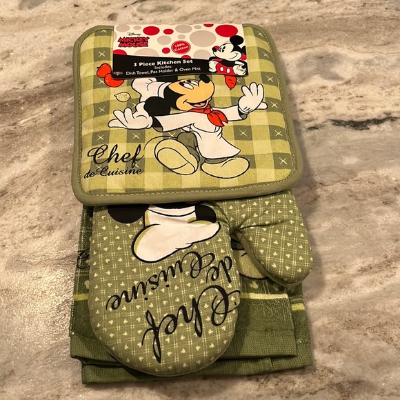 MICKEY MOUSE 3 pcs kitchen set - Picture 1 of 3